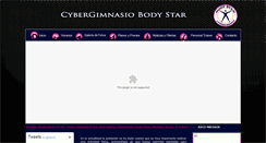 Desktop Screenshot of cibergimnasiobodystar.com